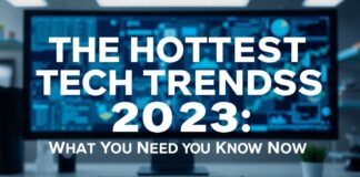 Die heißesten Tech-Trends 2023: Was Sie jetzt wissen müssen The Hottest Tech Trends 2023: What You Need to Know Now
