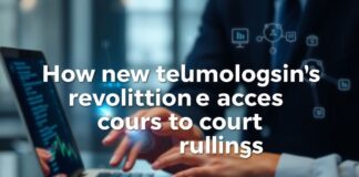 Wie neue Technologien den Zugang zu Gerichtsurteilen revolutionieren How new technologies are revolutionizing access to court rulings