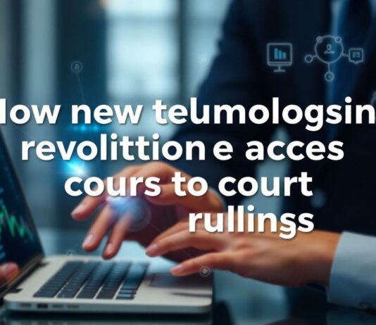Wie neue Technologien den Zugang zu Gerichtsurteilen revolutionieren How new technologies are revolutionizing access to court rulings